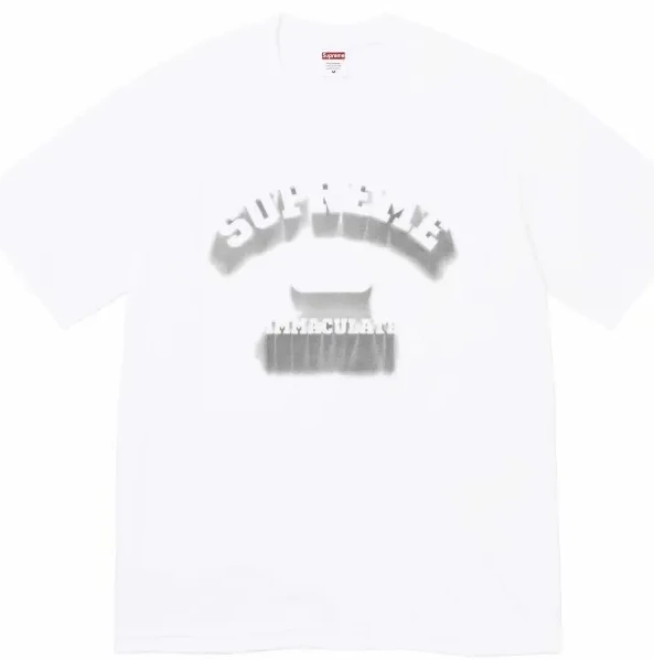 and T-shirt S Tee L Black 24SS Short Shadow 3D sleeved Shadow XL M White Logo 1006